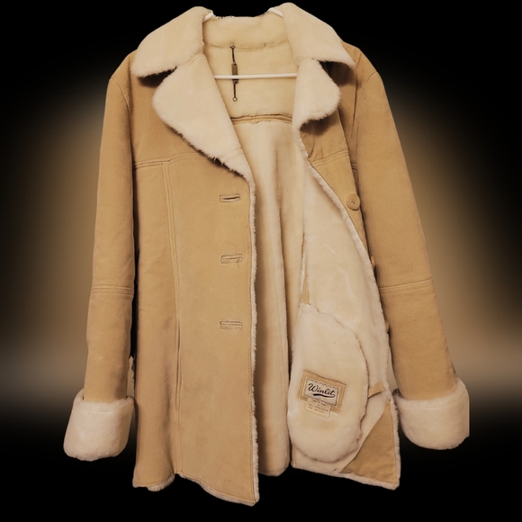 Winlit Genuine Leather lined coat size L - Picture 4 of 4